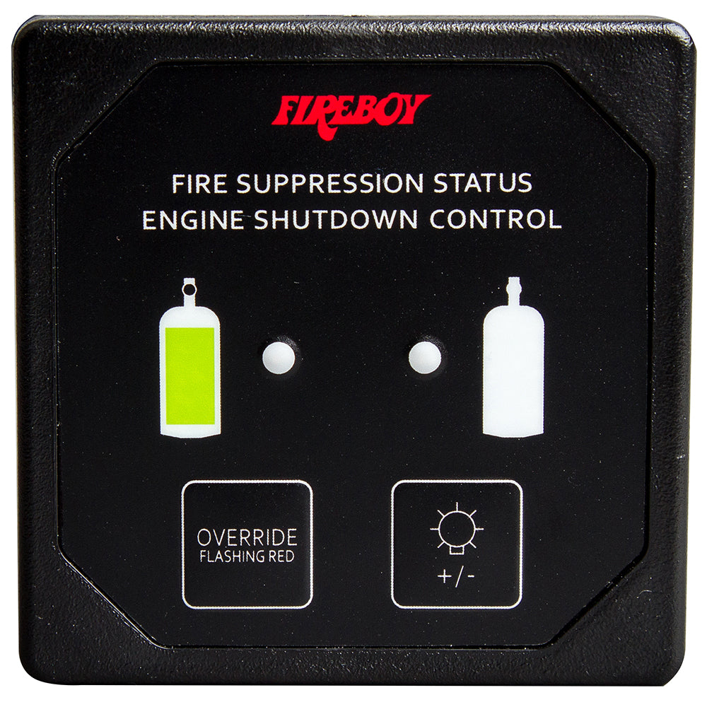 Fireboy-Xintex Du-Sbh-20-R Helm Display Remote Horn Black Bezel Display Image 1