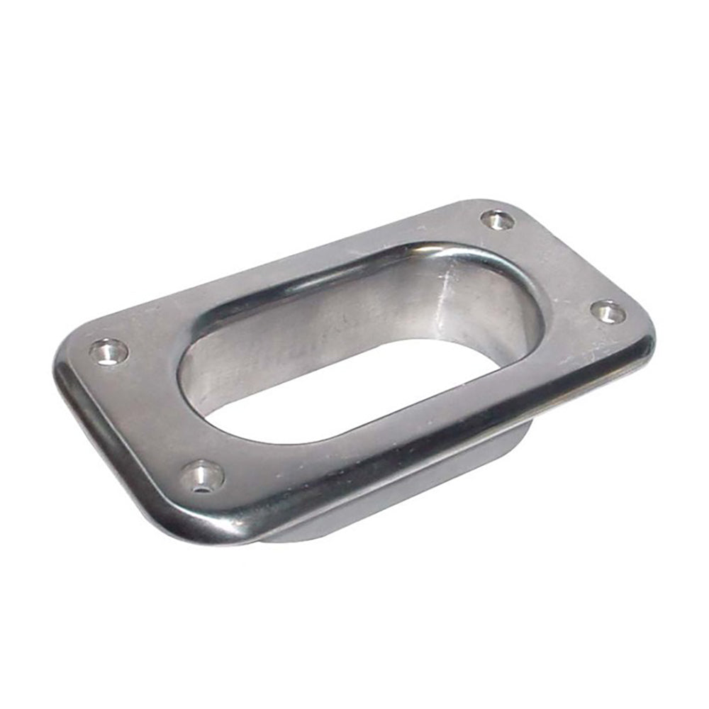 Whitecap 6128C Hawse Pipe 316 Stainless Steel 4" X 2"" Image 1