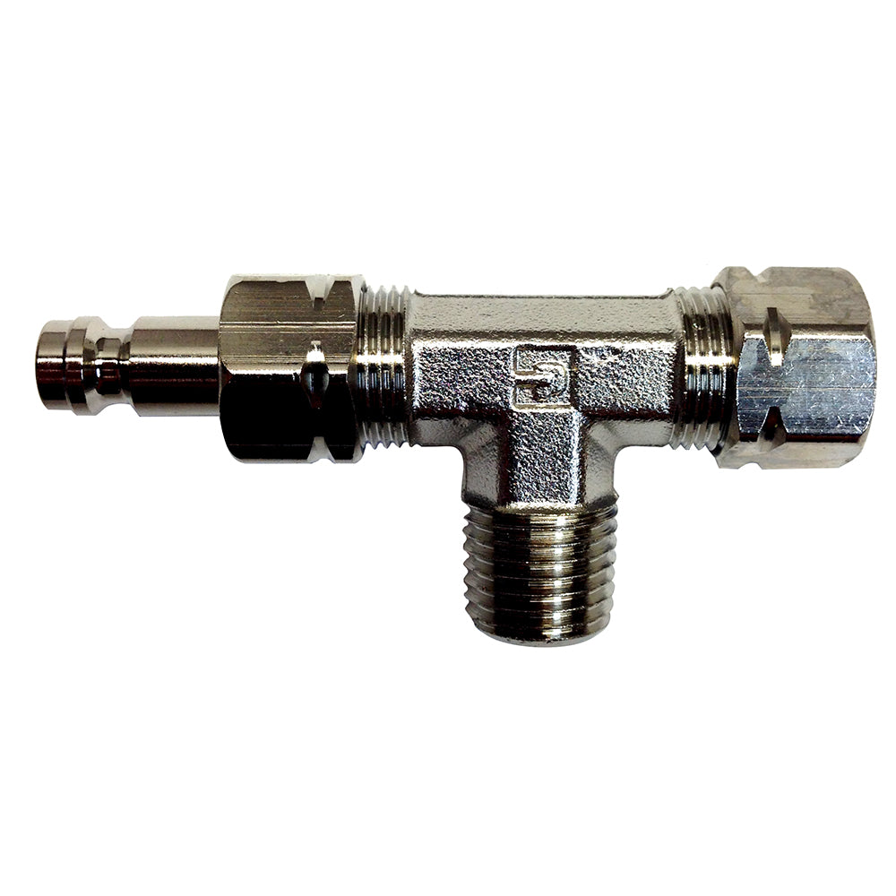 Uflex Usa Bleed Tee Fitting Bleed Nipple Ib And Stern Drive Cylinders Image 1