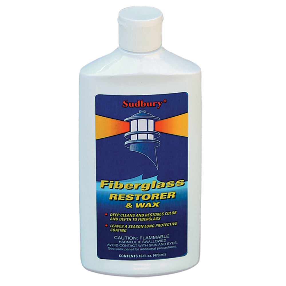 Sudbury 413 Fiberglass Restorer And Wax Liquid 16 Oz. Image 1
