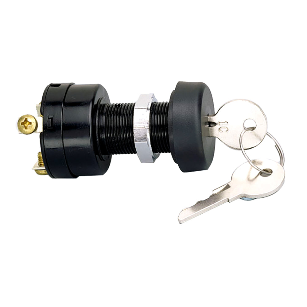 Cole Hersee M-850-Bp 3 Position Plastic Body Ignition Switch Image 1