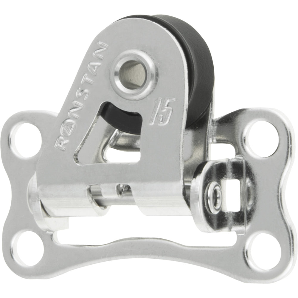 Ronstan Rf15174 Series 15 Ball Bearing Utility Block Pivoting Lead Image 1