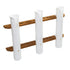 Whitecap 63449 Teak 3-Rod Fishing Rod Storage Rack with Plier Holder Image 1