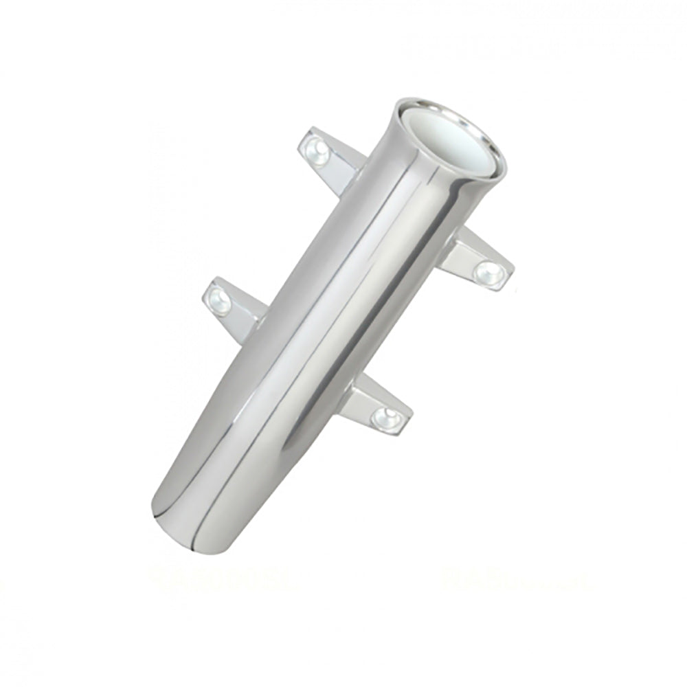 Lee'S Tackle Ra5000Sl Aluminum Side Mount Rod Holder Tulip Style Silver Anodize Image 1