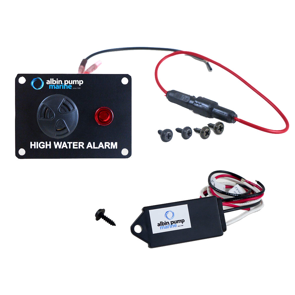 Albin Pump Marine 01-69-041 Digital High Water Alarm 12V Image 1