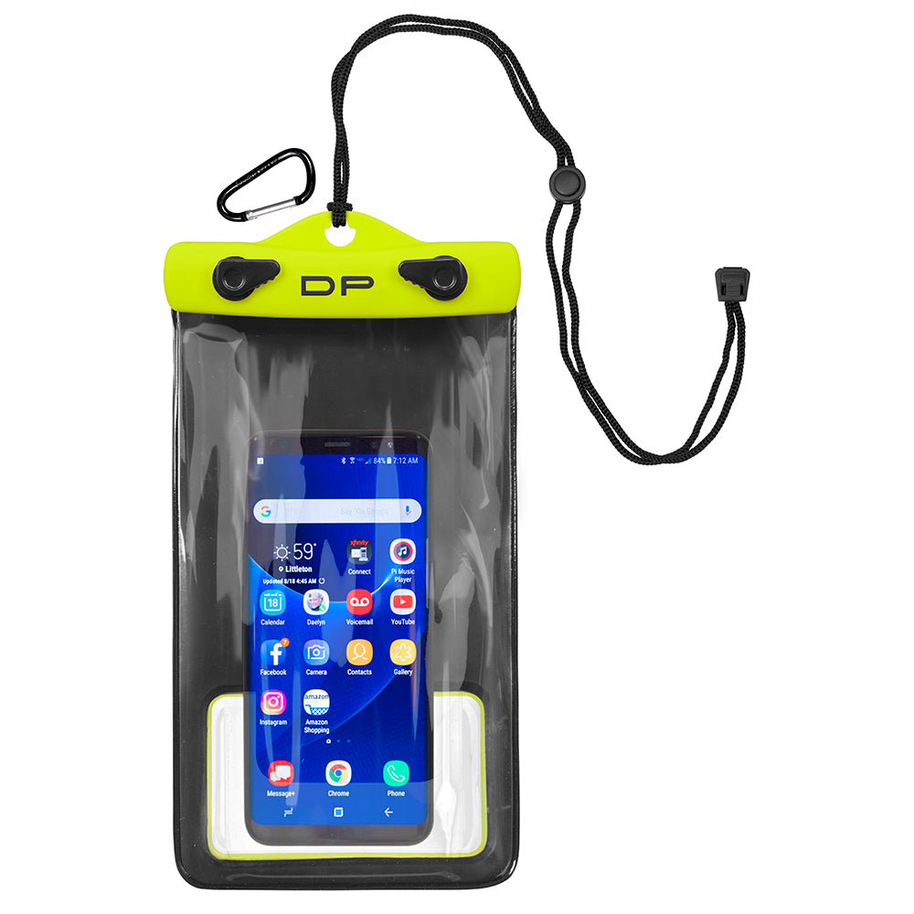 Airhead DP-58LL Dry Pak Lemon Lime Smartphone/GPS/MP3 Case 5" x 8"" Image 1
