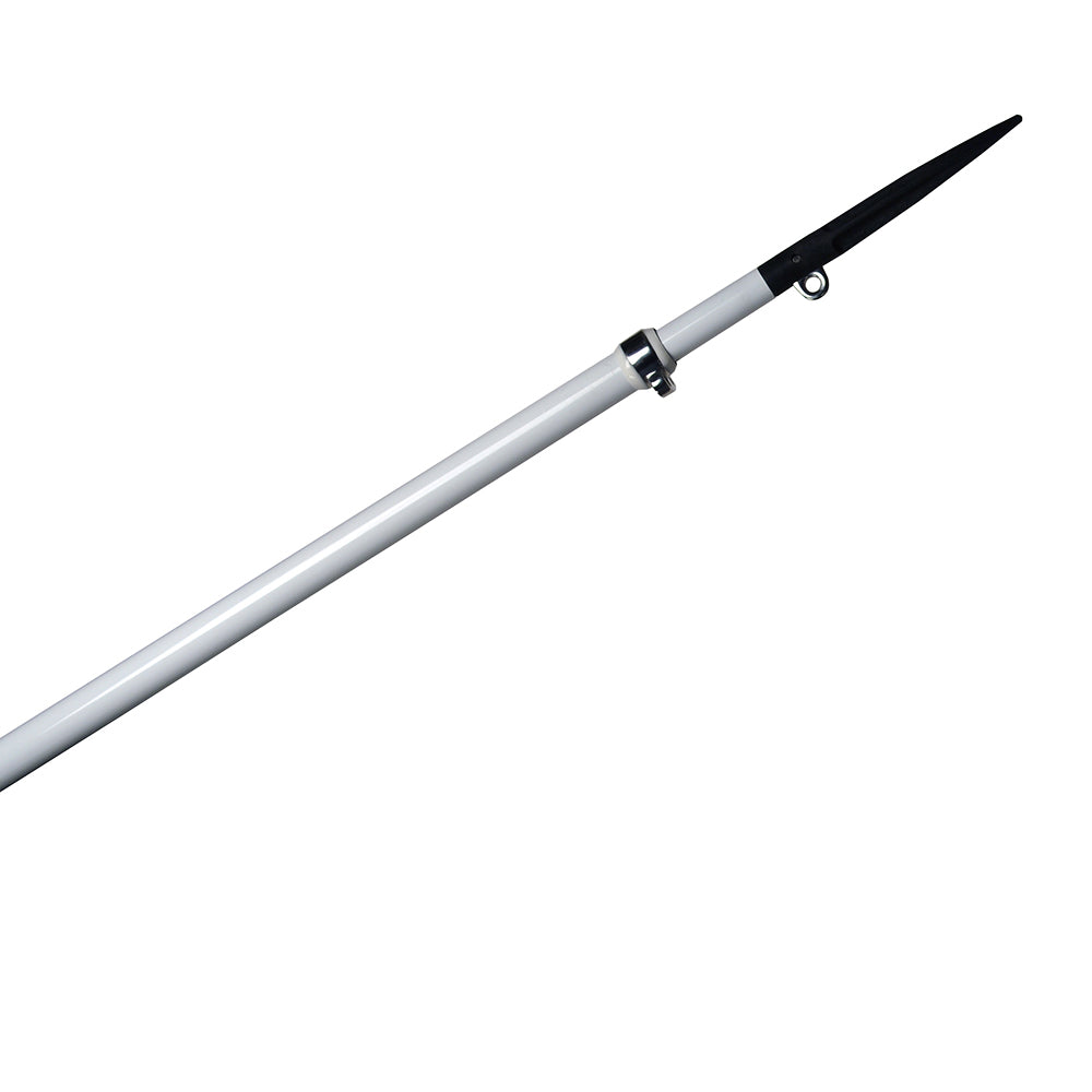 C.E. Smith 56565 Gen2 Carbon Fiber Center Rigger Pole 12' White Image 1