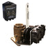 Groco FBVE-1000 24V 1" Bronze Electric Flanged Seacock Image 1