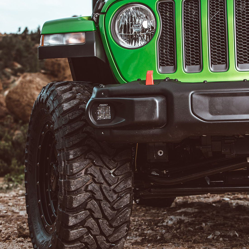 Rigid Industries 41660 2018 Jeep Wrangler Jl Fog Mount 2 D-Series Lights