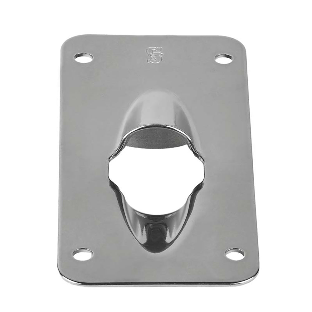Schaefer Marine 34-48 Halyard Exit Plate - Up to 3/4" Line Flat Image 1