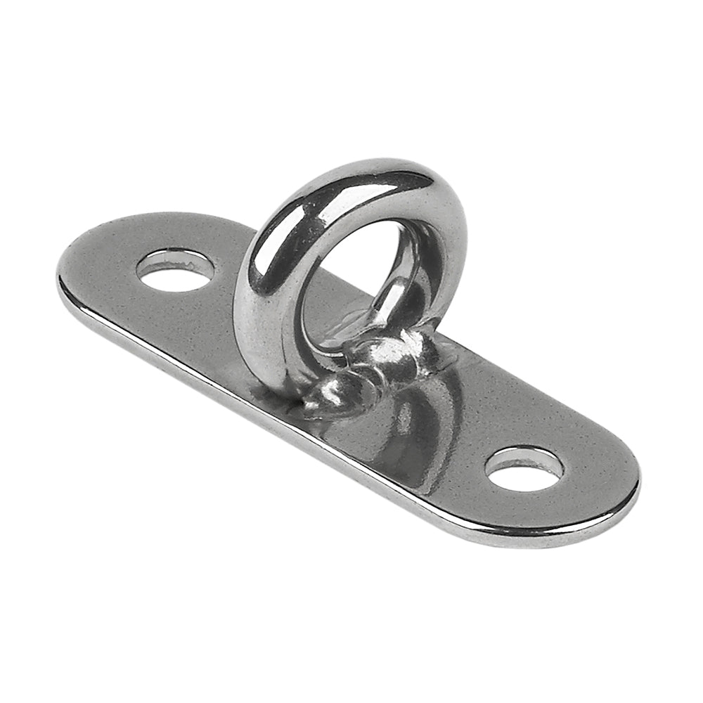 Schaefer Marine 78-02 Stainless Steel Welded Pad Eye 1-7/8"L X 5/8"W Image 1