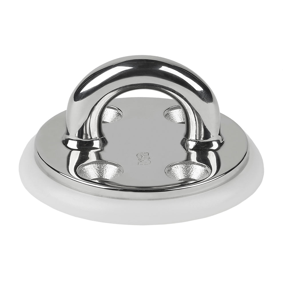 Schaefer Marine 78-07 Pad Eye 2-1/2" OD Base Stainless Steel 316 SWL 4000 lbs Image 1