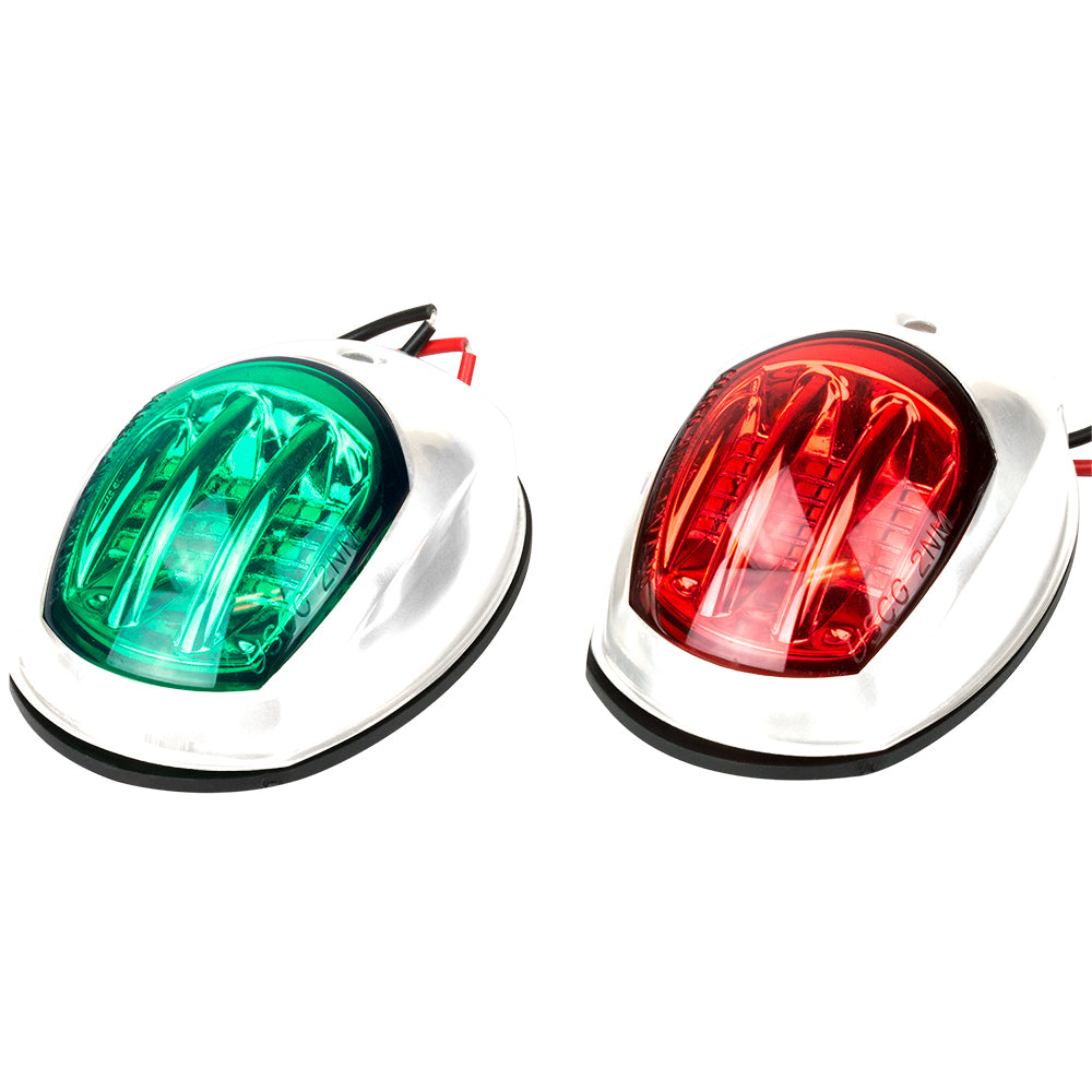 Sea-Dog 400071-1 White Led Navigation Lights Port And Starboard Image 1