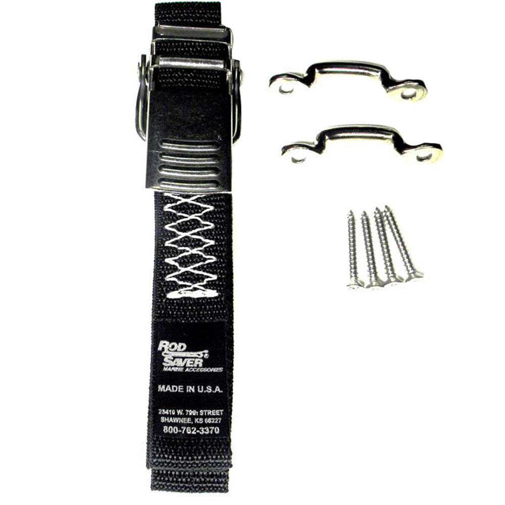Rod Saver Ssbgtd Stainless Steel Battery/Gas Tank Tie-Down 48"" Image 1