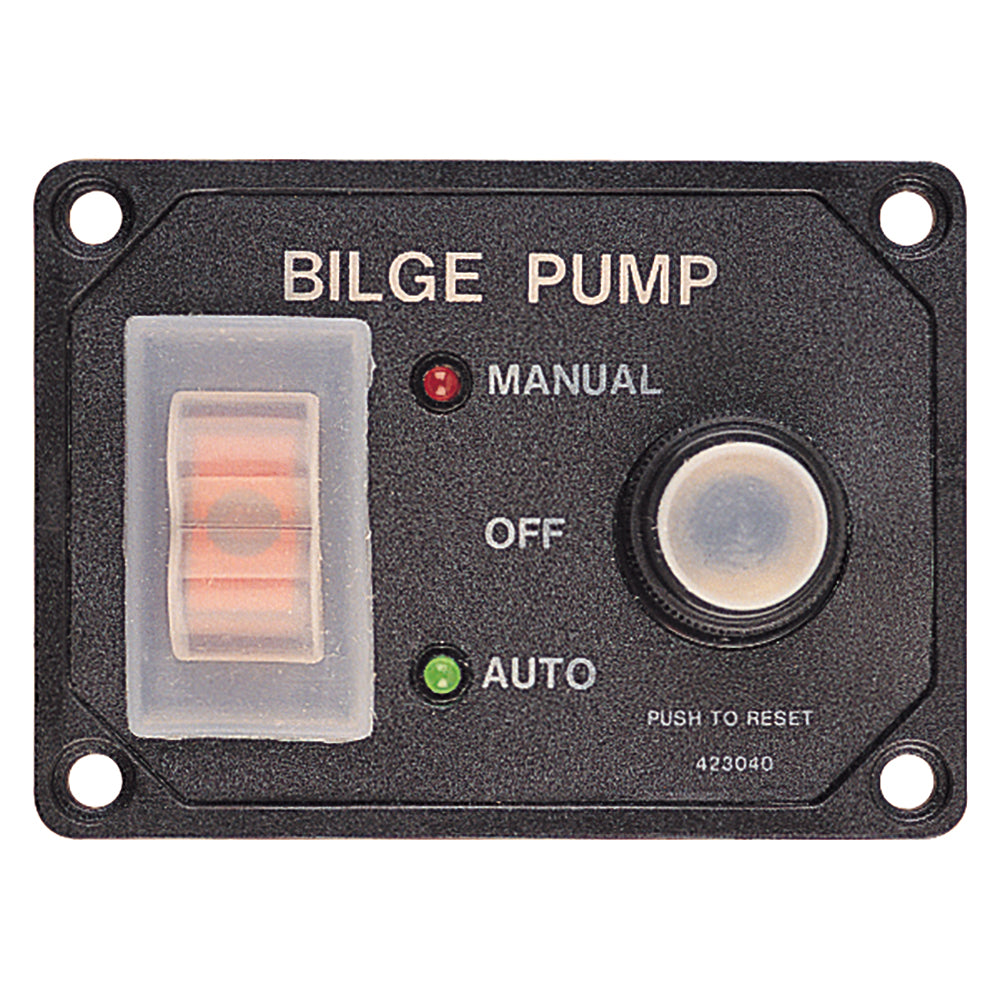 Sea-Dog 423046-1 Splash Guard Bilge Pump Panel Circuit Image 1