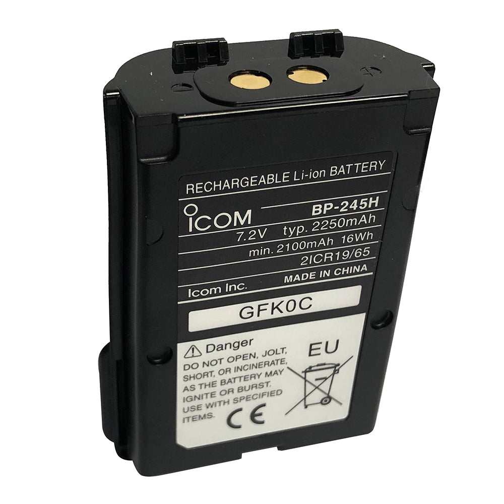 Icom Bp245H Li-Ion Battery M72 And M73 Image 1