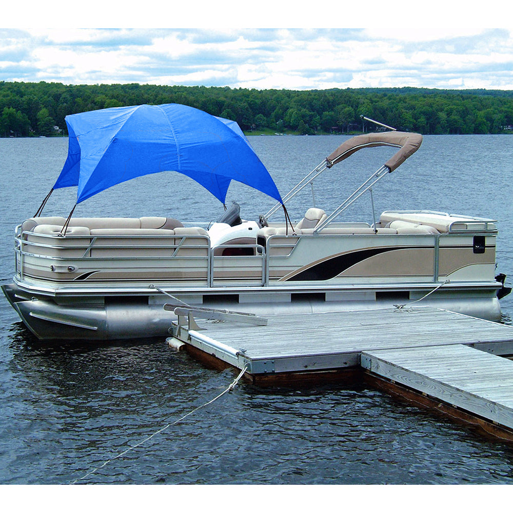 Taylor Made 12003Ob Pontoon Gazebo -Pacific Blue Image 1
