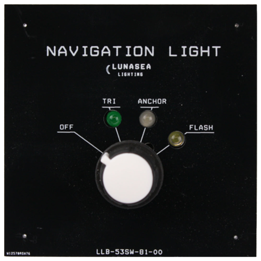 Lunasea Lighting Llb-53Sw-81-00 Tri/Anchor/Flash Fixture Switch Image 1