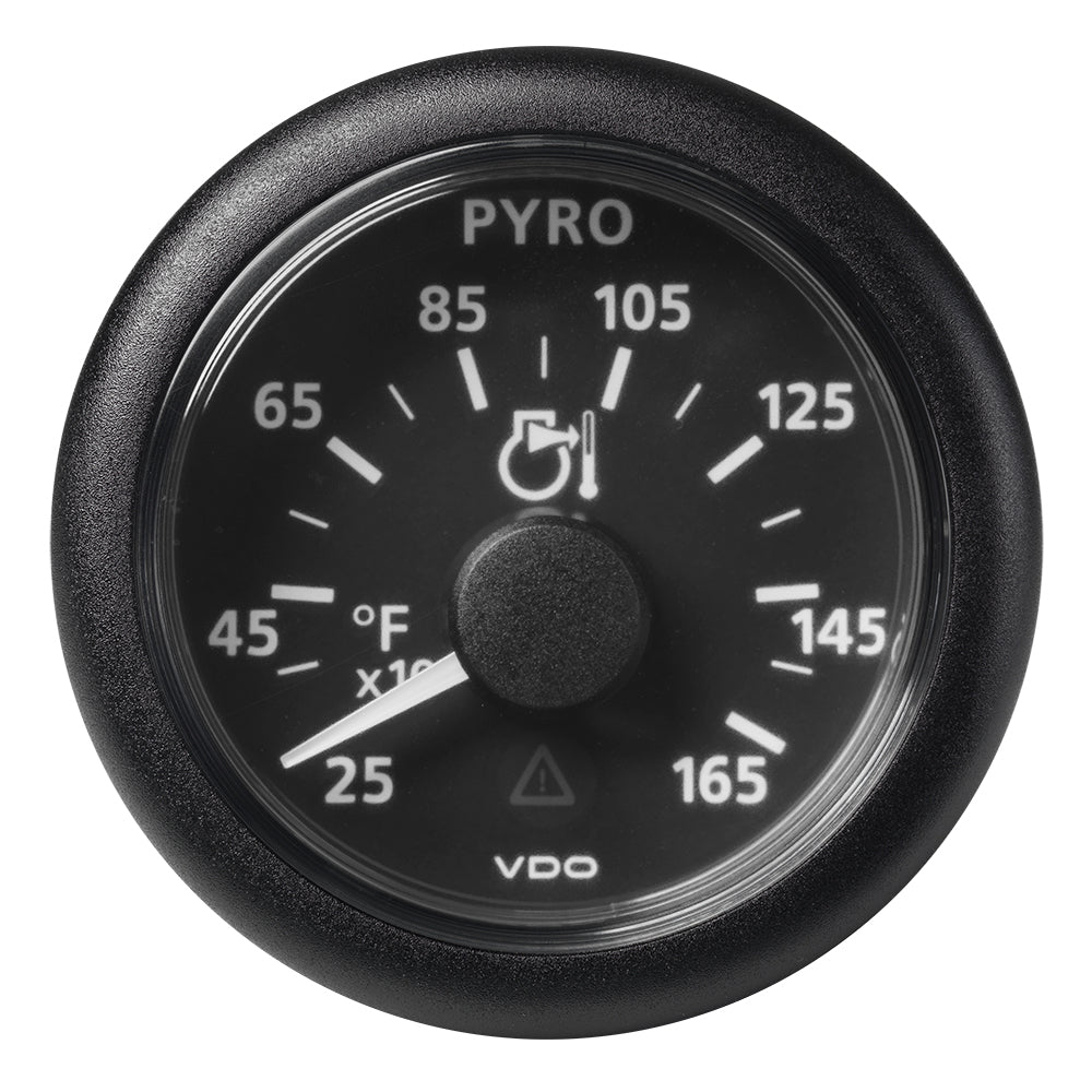 Vdo Marine A2C59512334 2-1/16" 52Mm Viewline Pyrometer 1650° 900°C 8 To 32V Image 1