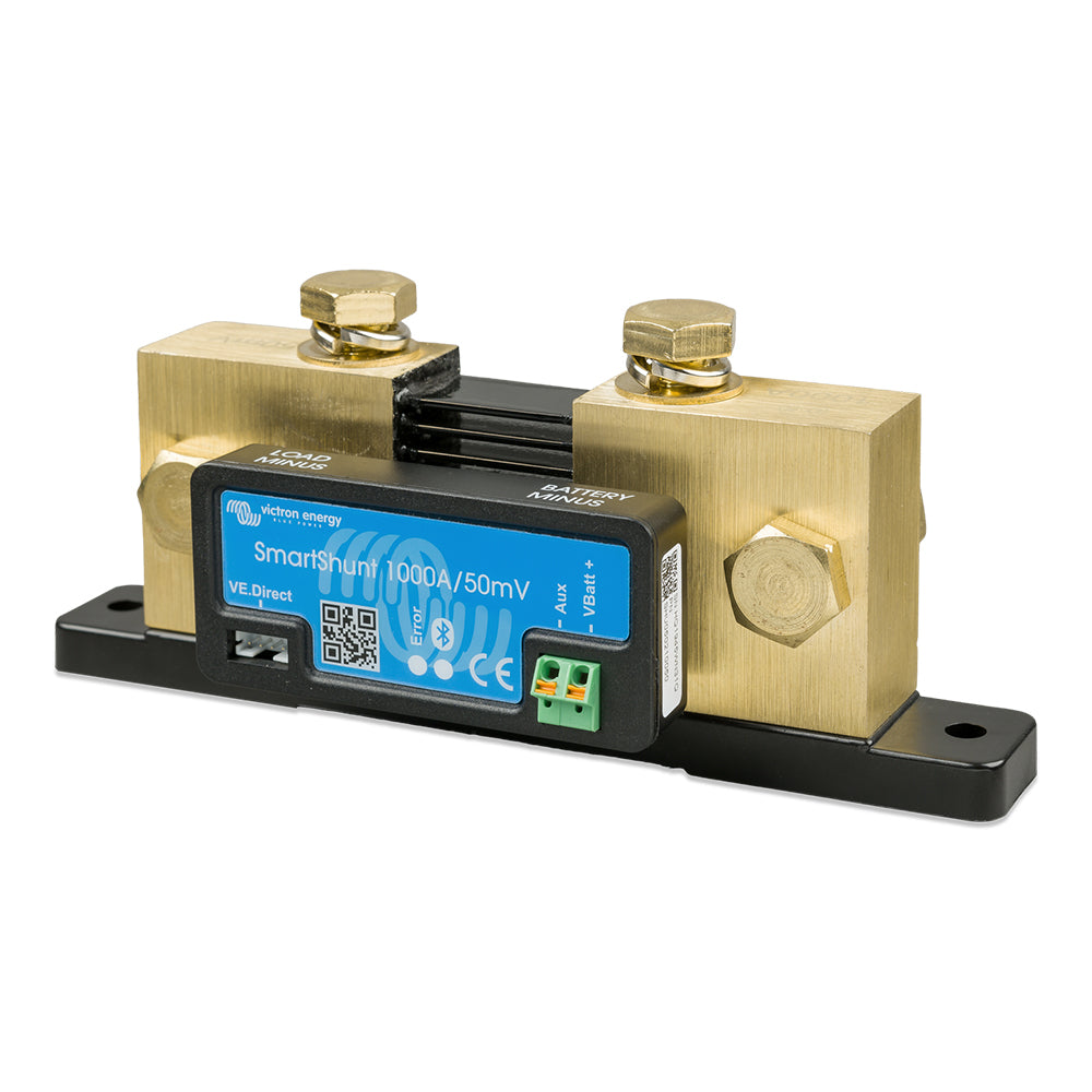 Victron Energy Shu050210050 Smartshunt 1000Amp/50Mv Bluetooth Smart Battery