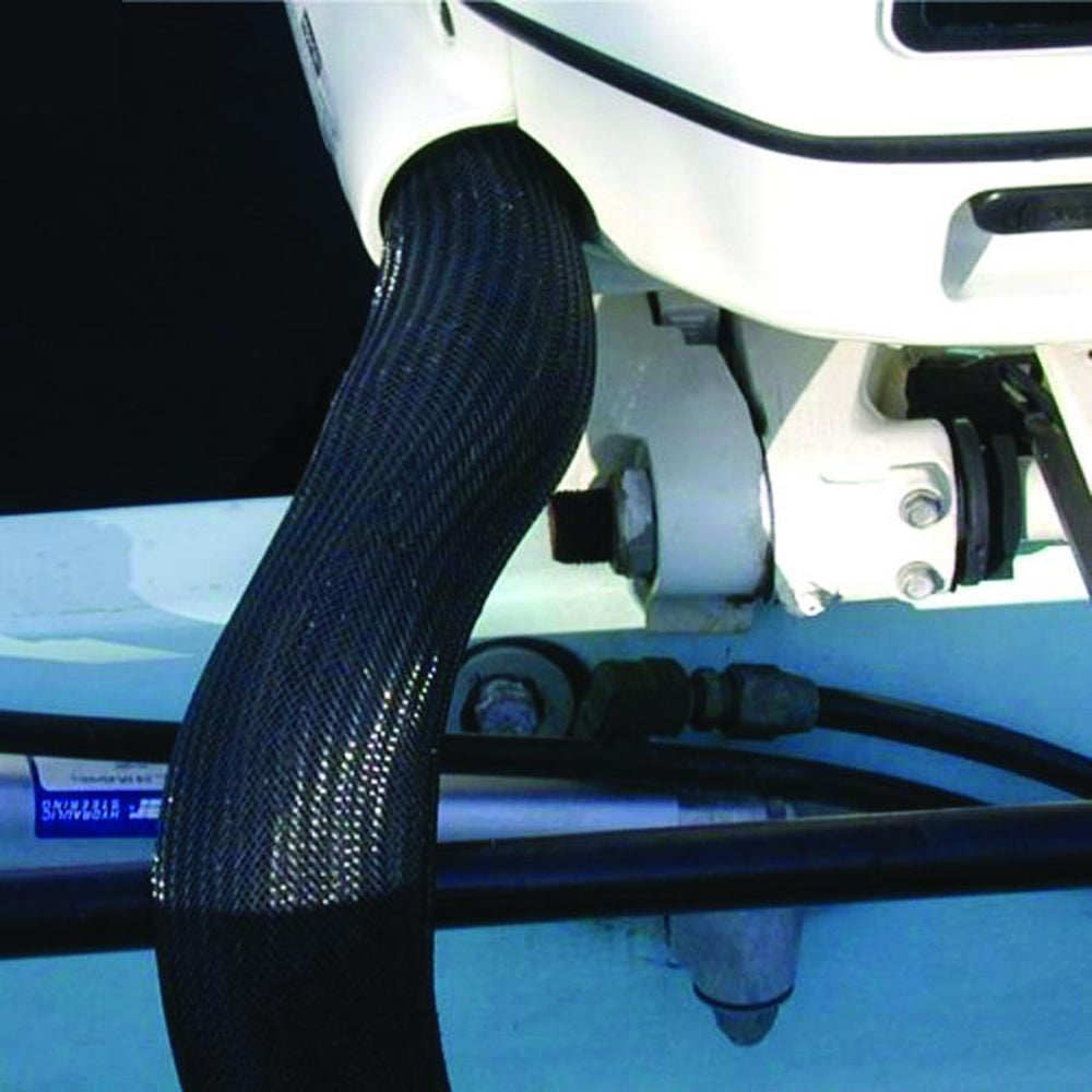 T-H Marine Supplies Flx-200-Dp Flex 2" Expandable Braided Sleeving 50' Roll