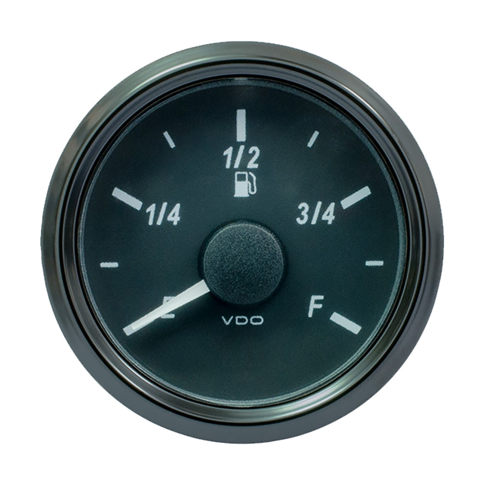 Vdo A2C3833120030 Singleviu 52Mm 2-1/16" Fuel Level Gauge E/F Scale 0-180 Ohm Image 1