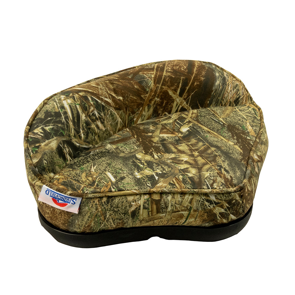 Springfield Marine 1040217 Pro Stand-Up Seat Mossy Oak Duck Blind Image 1