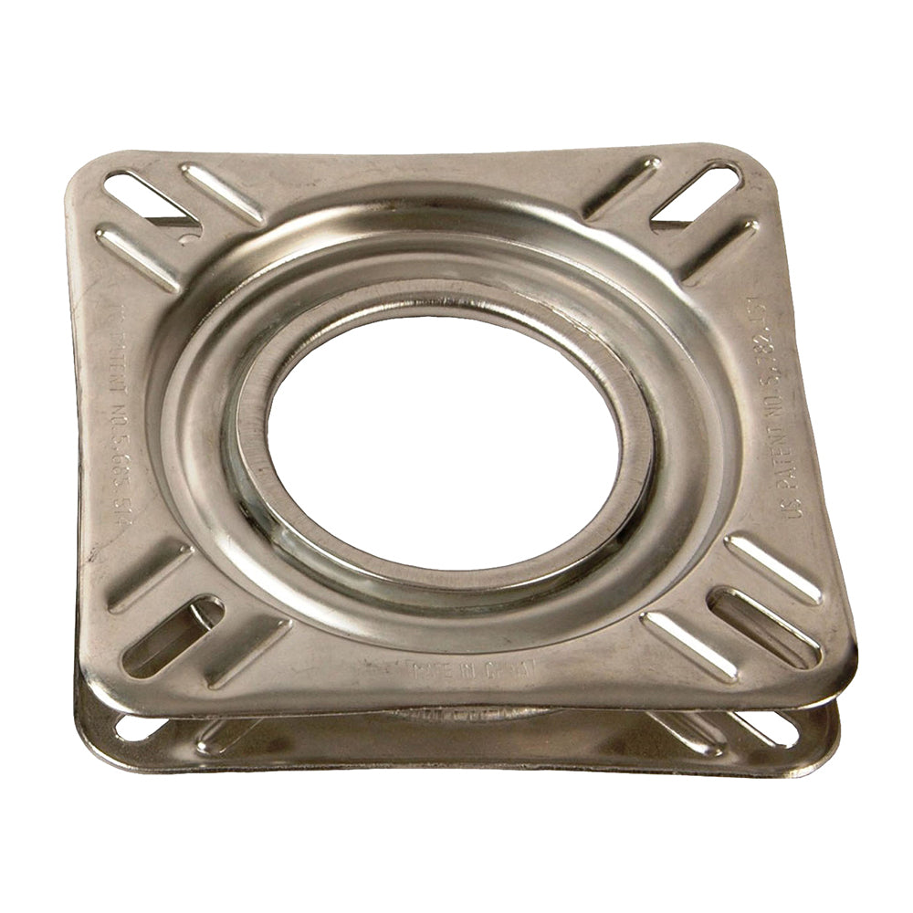 Springfield Marine 1100009 7" Non-Locking Swivel Base Stainless Steel Image 1