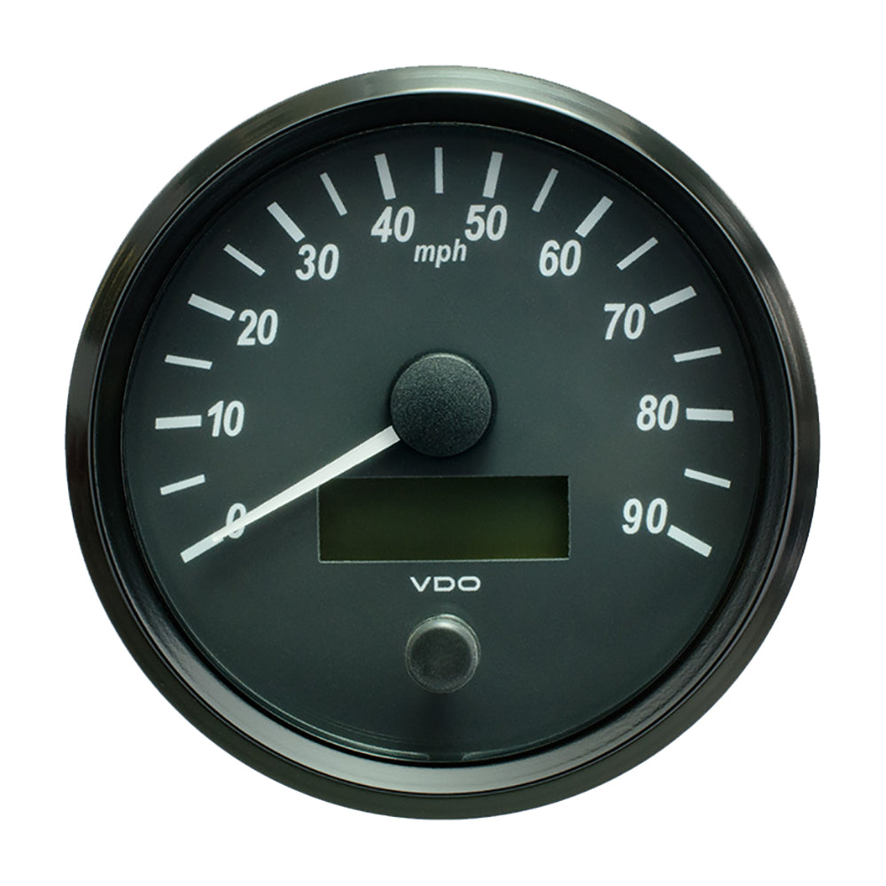 Vdo A2C3832870030 Singleviu 100Mm 4" Speedometer 90 Mph Image 1