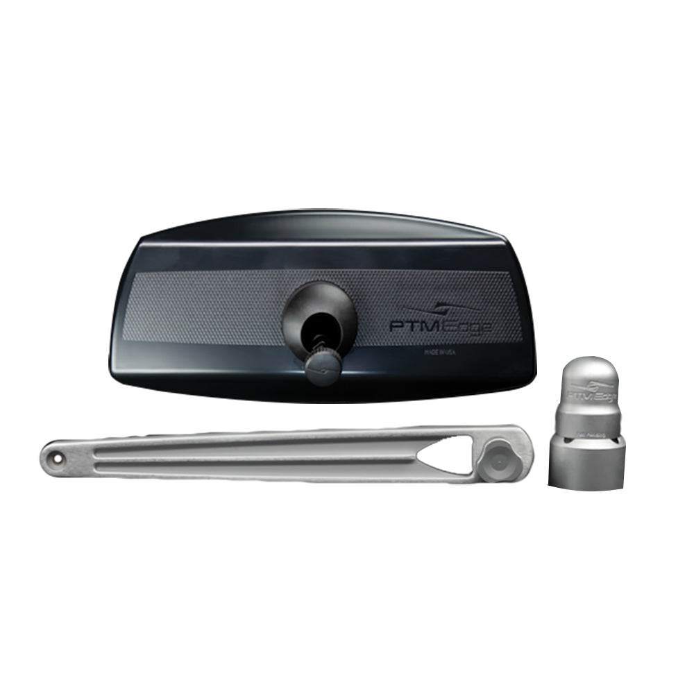 Ptm Edge P13157-170Tebcl Ucx-17 Pro Pontoon Mirror/Bracket Kit Silver Image 1