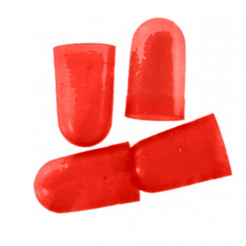 Vdo 600-859 Light Diffuser Type D Peanut Bulb Red 4 Pack Image 1