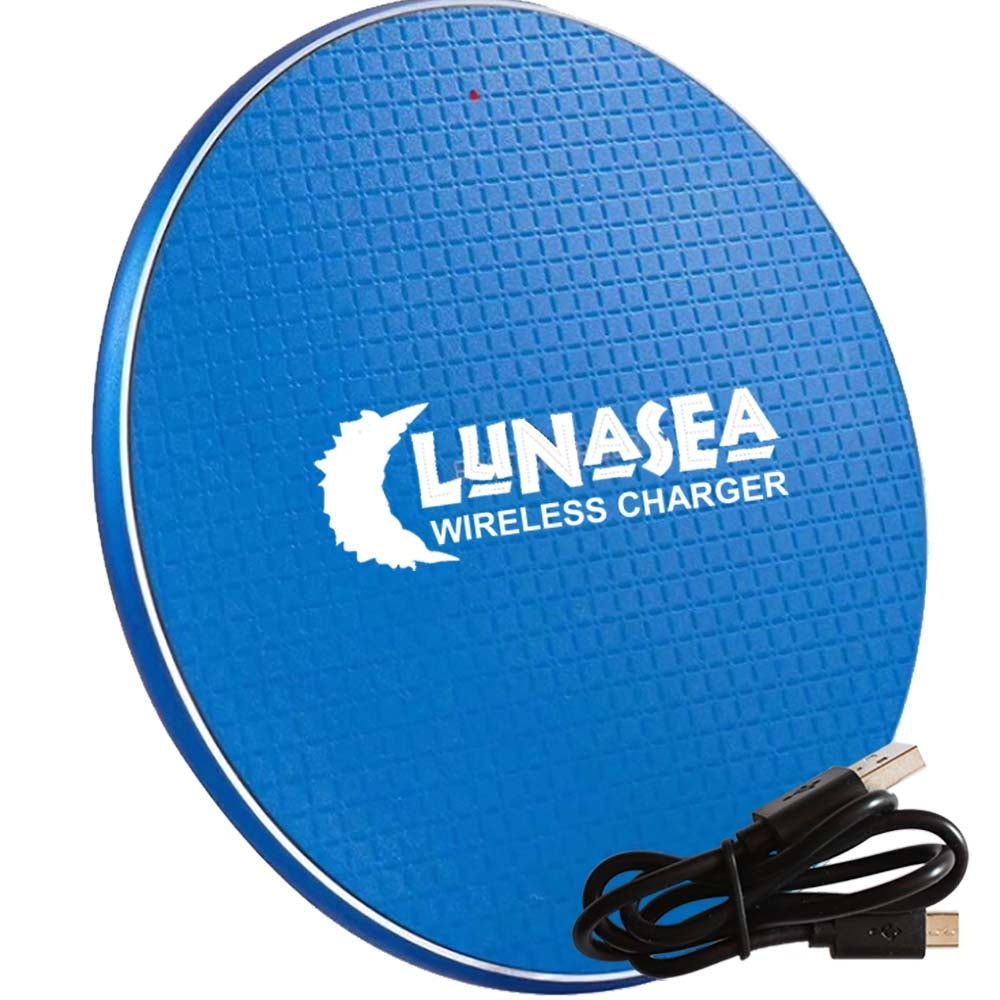 Lunasea Lighting Llb-63As-01-00 Lunasafe 10W Qi Charge Pad Usb Powered Power Image 1