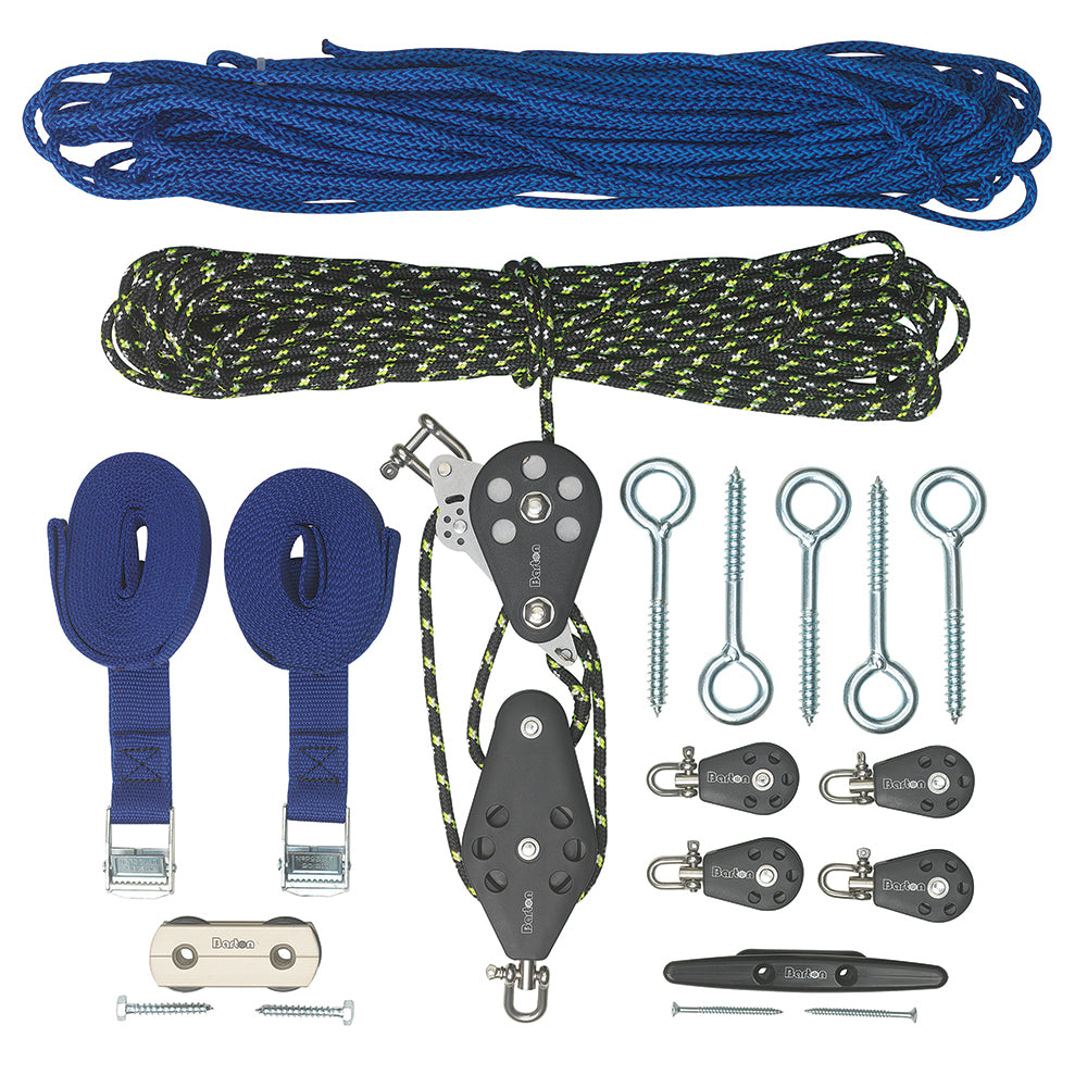 Barton Marine 41201 Skydock Storage System 4 To 1 Reduction Up 175 Lbs 4-Point