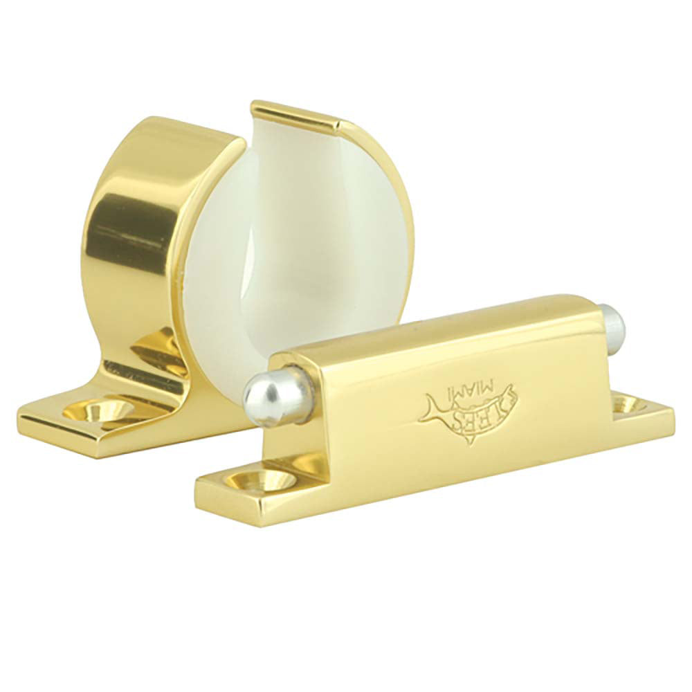 Lee'S Tackle Mc0075-1133 Rod/Reel Hanger Penn Intl 130Vis Bright Gold Image 1