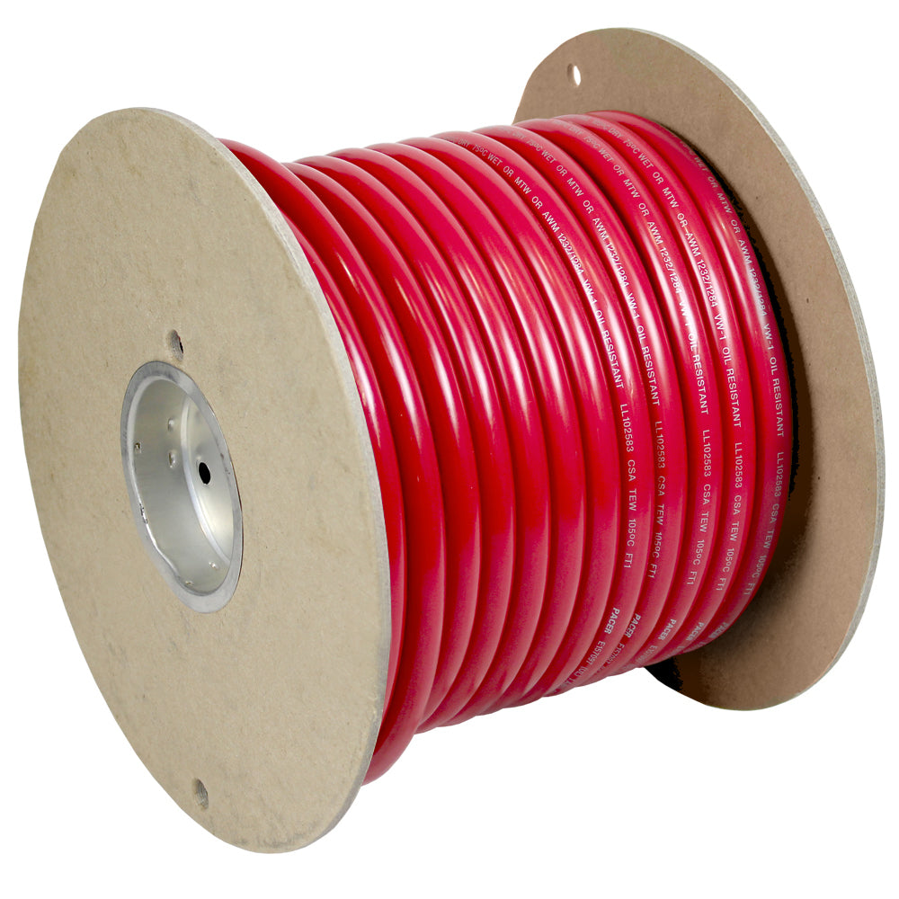 Pacer Group Wul6Rd-100 Red 6 Awg Battery Cable 100' Image 1
