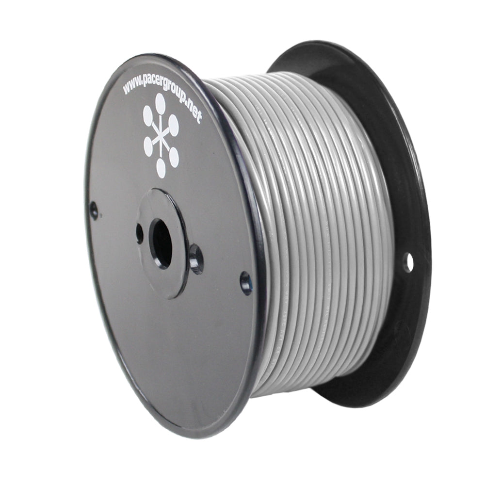 Pacer WUL18GY-250 Marine Wire 18 AWG Primary 250' Grey Tinned Copper Image 1