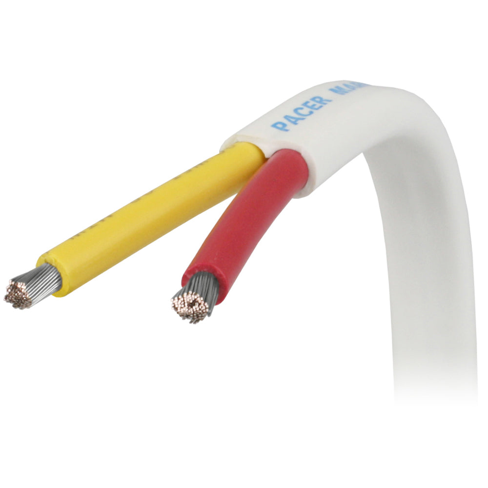 Pacer Group W12/2Ryw-100 12/2 Awg Safety Duplex Cable Red/Yellow 100' Image 1