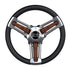 Schmitt And Ongaro Marine Pu105111-04R Burano Wheel 14" 3/4" Tapered Shaft Burl Image 1