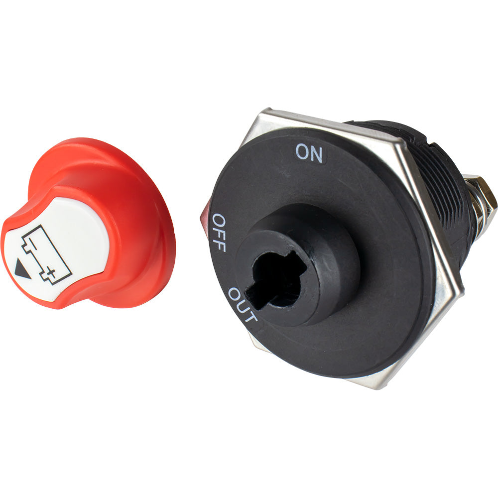 Sea-Dog 422730-1 Mini Battery Switch Key Removable Knob 32V And 300A