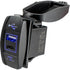 Sea-Dog 426521-1 Usb And Usb-C Rocker Switch Style Power Socket Image 1