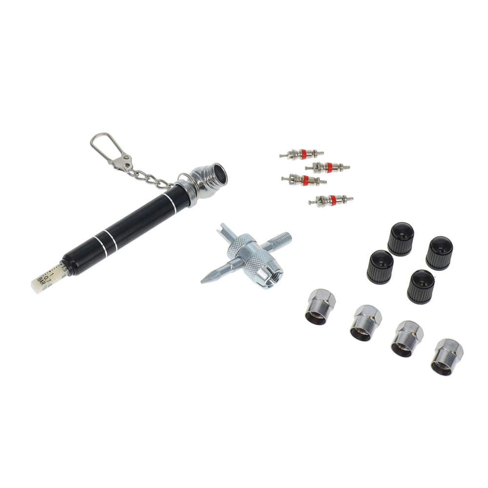 RoadPro 23TR001 4-Way Tire Valve Tool Stem Core Replacement Kit Image 1