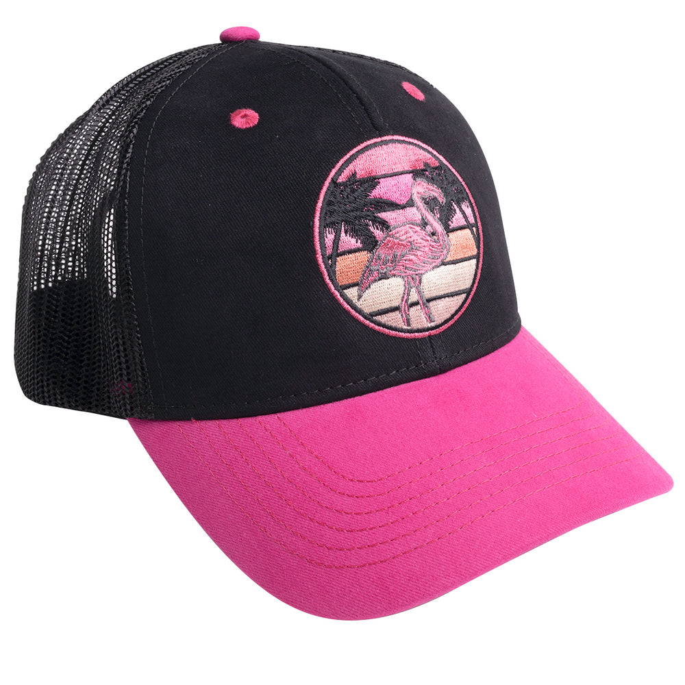 Easter Island EICAPFLMGO Flamingo Cap Cotton Mesh Back Adjustable Snap Image 1