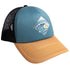 Easter Island EICAPWAVE1 Wave Cap Teal Mesh Back Adjustable Snap Image 1