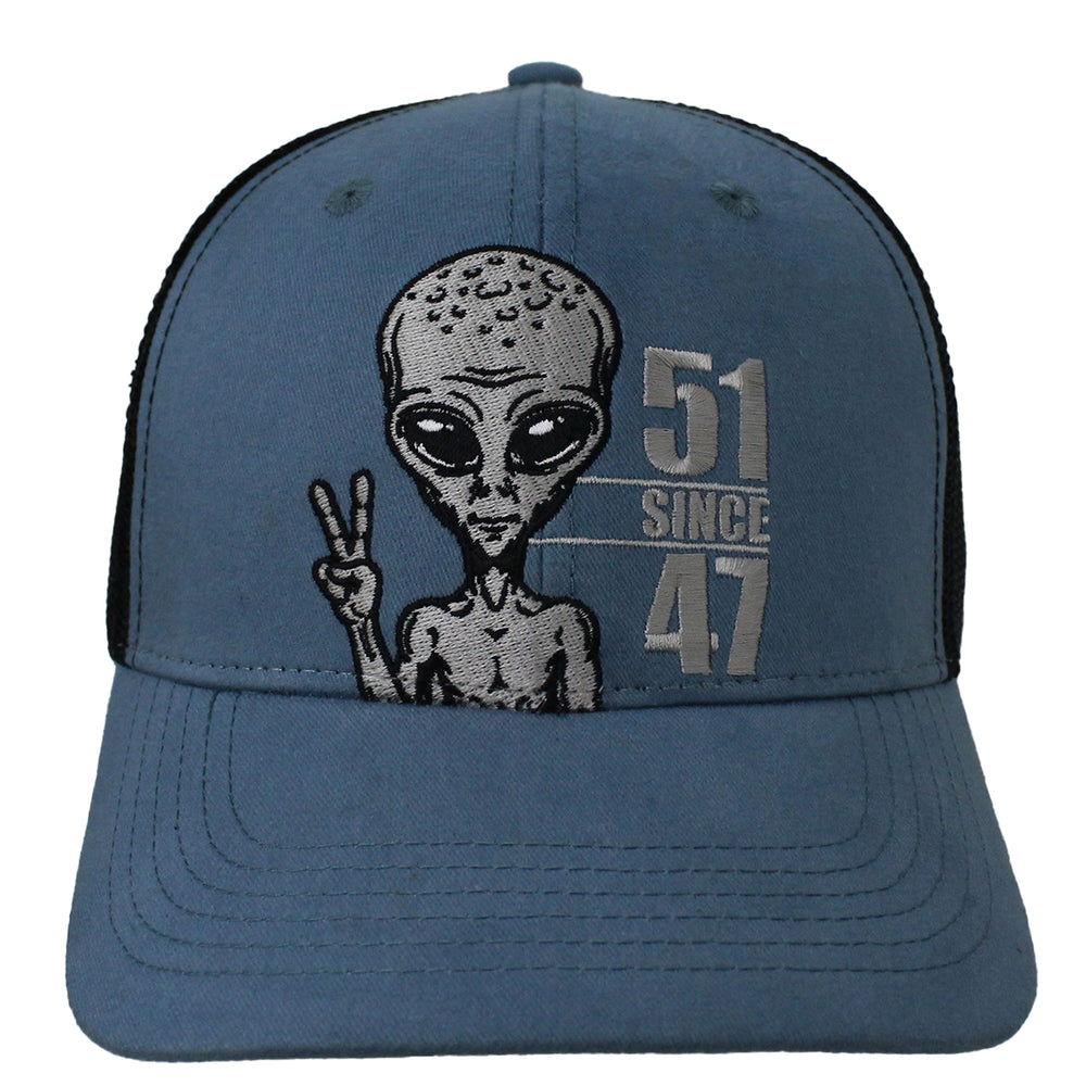 Easter Island Mercantile Legalien Alien Cap Mesh Back Adjustment Image 1