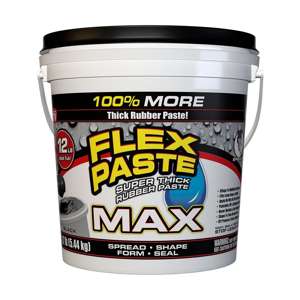 Flex Seal PFSMAXBLK01 Paste Black Max 12 Lb Image 1