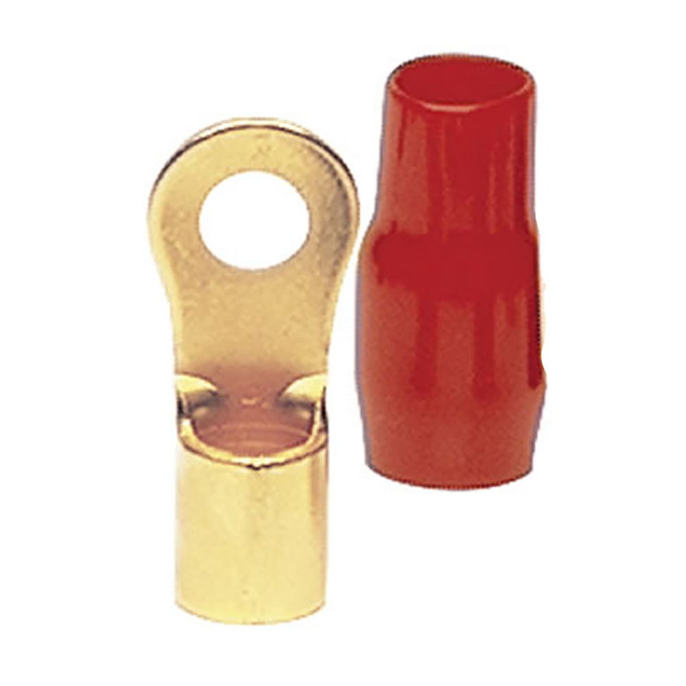 Raptor R0516RT Ring Term 1/0 Awg 5/16 .In Gold 20Pack Image 1