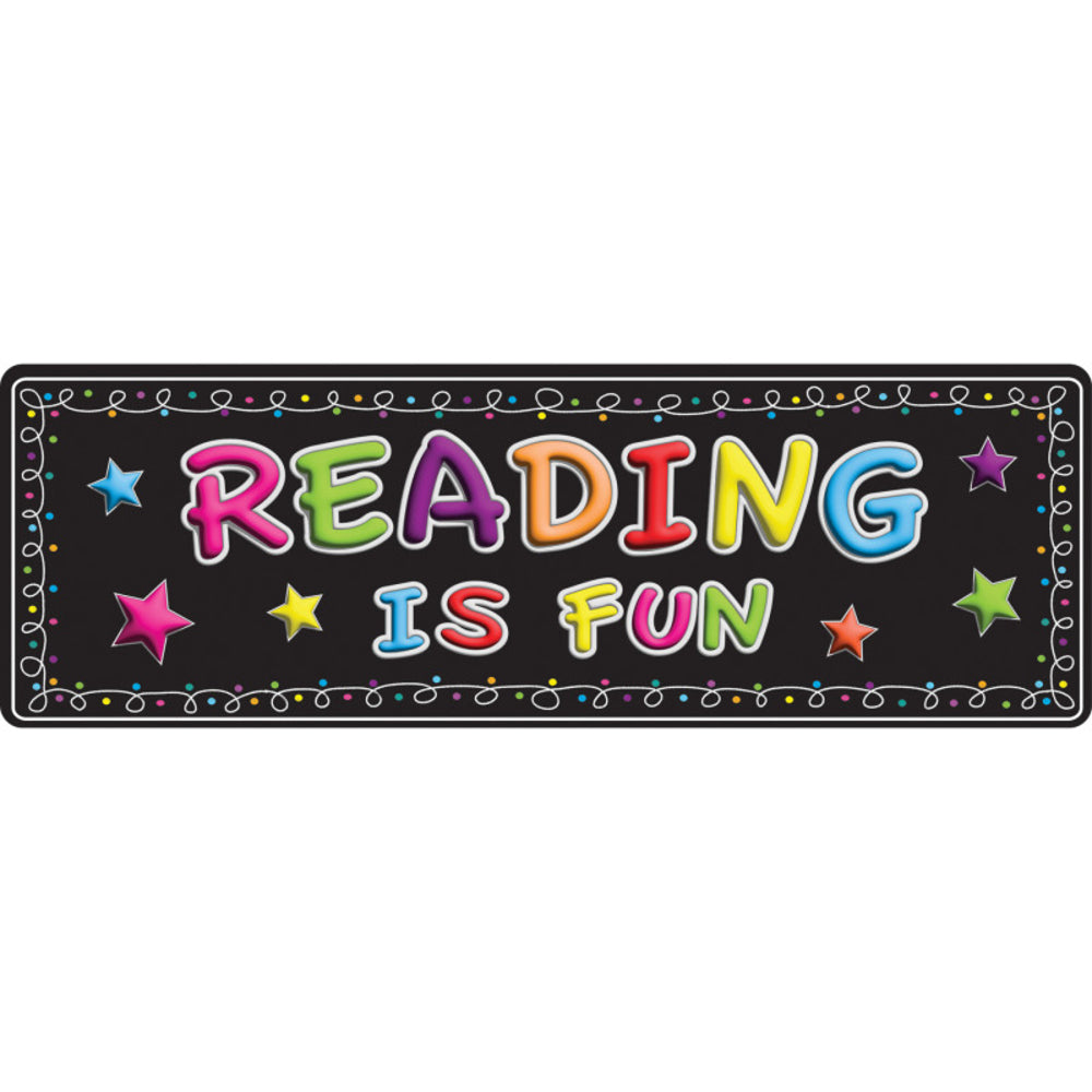 Ashley ASH91413 Fun Mat Runner 15.5" X 47" Reading Is Image 1