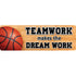 Ashley Productions ASH91416 Fun Mat Runner Basketball 15.5" X 47"" Image 1