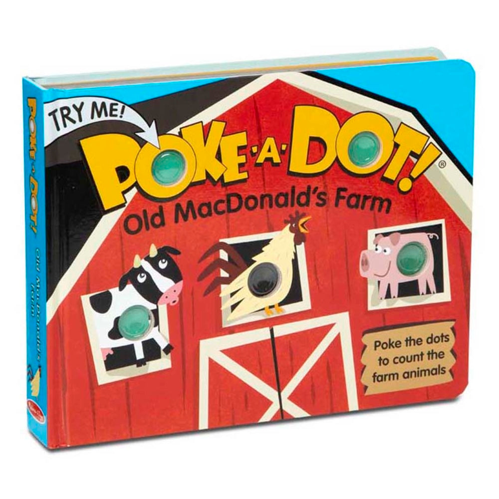 Melissa and Doug LCI31341 Poke-A-Dot Farm Book Image 1
