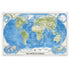 National Geographic NGMRE00620133 World Physical Map Enlarged - Hand-painted Relief Image 1